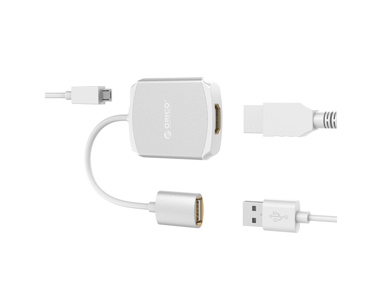 ORICO iPhone & iPad HDMI Adapter - Silver