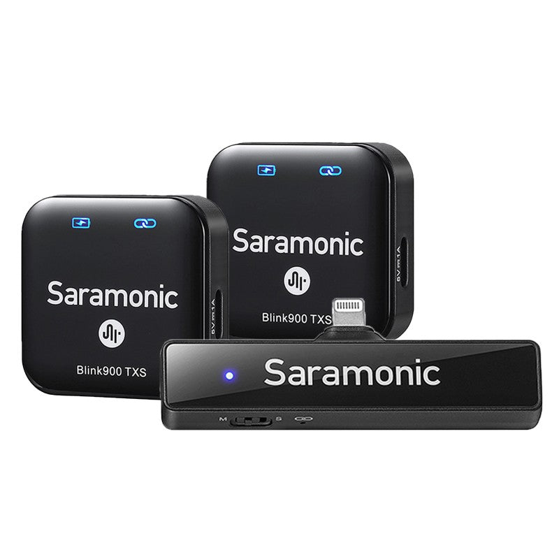 Saramonic Lightning 2.4G Dual Channel Wireless Microphone Blink900 S4