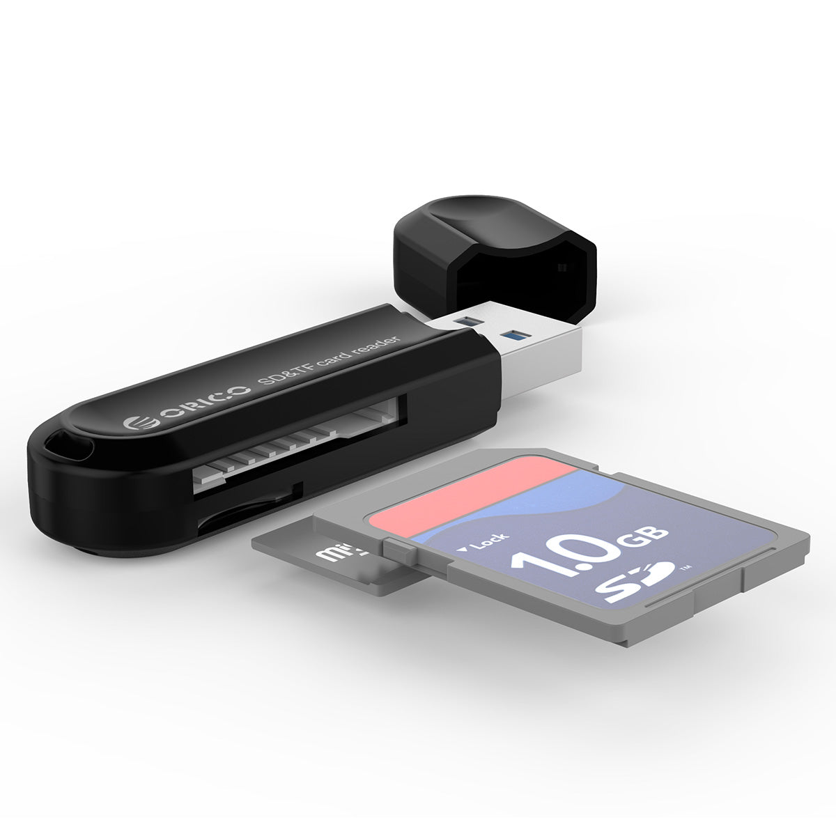 ORICO TF/SD Card Reader - USB-A / Black