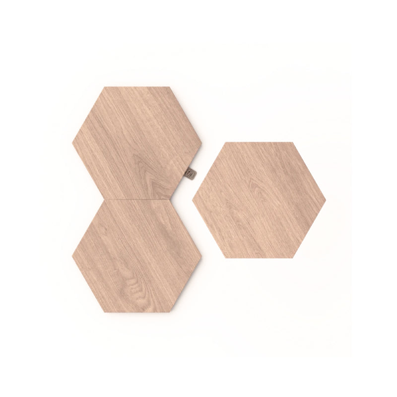 Nanoleaf Elements Hexagons Birchwood - 3 Pack Expansion / Panels Only