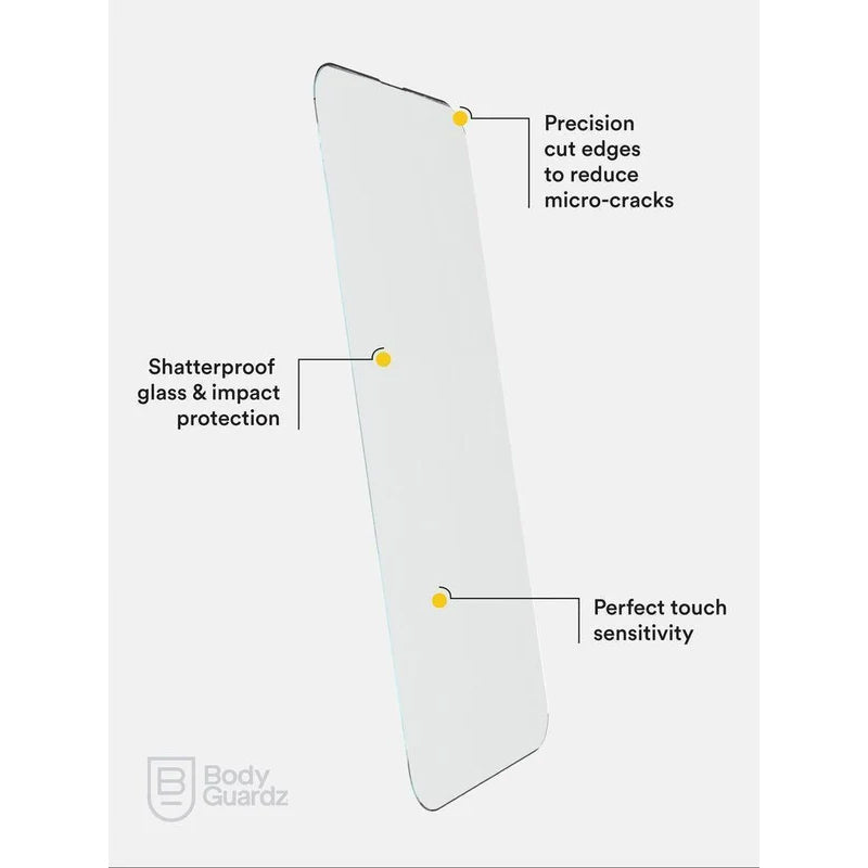 BodyGuardz PRTX Clear Screen Protector for Apple iPhone 17 Pro Max - Clear