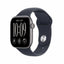 Apple Watch Series 12 - LTPO OLED / 64GB / 46mm / Bluetooth / Wi-Fi / Medium/Large / Space Grey Aluminium Case with Navy Blue Sport Band