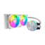 Cooler Master PL240 Flux ARGB CPU Liquid Cooler - White