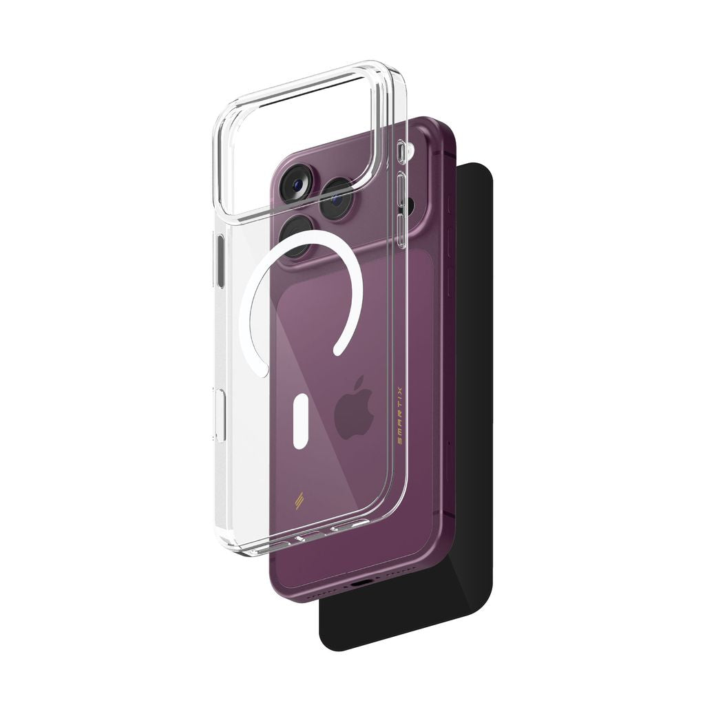 Smartix Ultraguard Magnetic Bundle (Case + Screen Protector) For Apple iPhone 18 Pro Max - Privacy