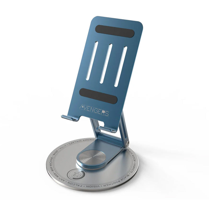 Marvel QS-21 Multifunctional Rotating Tablet Stand - Blue