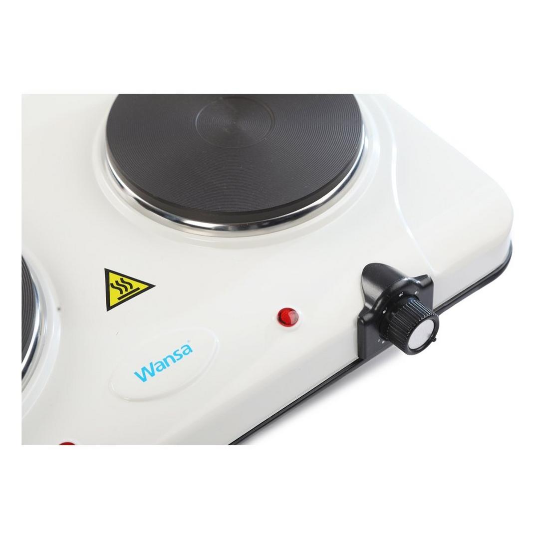 Wansa 2500W Double Hot Plate (ES-027) – Black / Silver