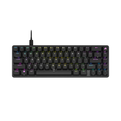 CORSAIR K65 PRO MINI RGB Wired 65% Mechanical Gaming Keyboard - Black