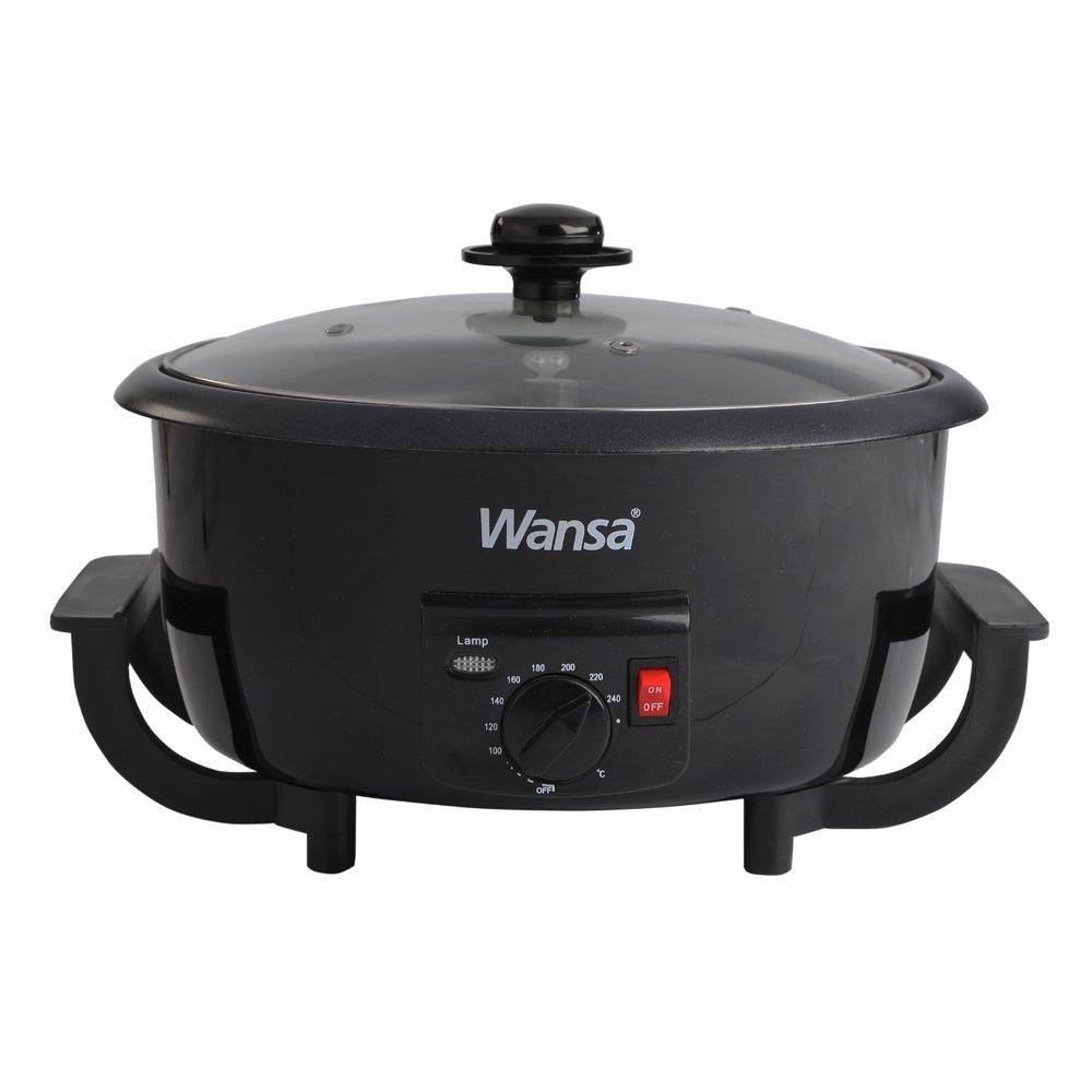 Wansa Coffee Roaster/Pop Corn Maker 800W 2L (TC7001) - Black