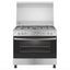 Frigidaire 5 Burners Gas Cooker, 90X60cm, FNGC90JGRSO - Stainless Steel