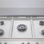 Frigidaire 5 Burners Gas Cooker, 90X60cm, FNGC90JGRSO - Stainless Steel