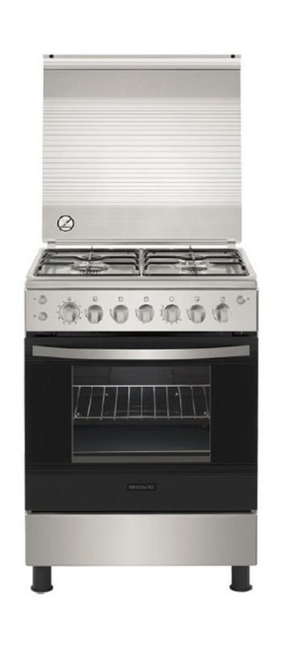 Frigidaire 4 Burners Gas Cooker, 60X60cm, FNGB60JGRSO - Stainless Steel