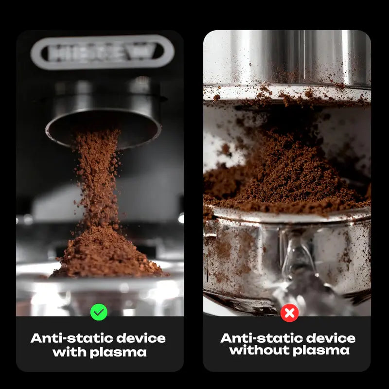 HiBREW G3 Plus: 31-Level Precision, Plasma Anti-Static, Smart Touchscreen Coffee Grinder