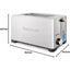 Taurus 1400W Mytoast Duplo Legend Toaster