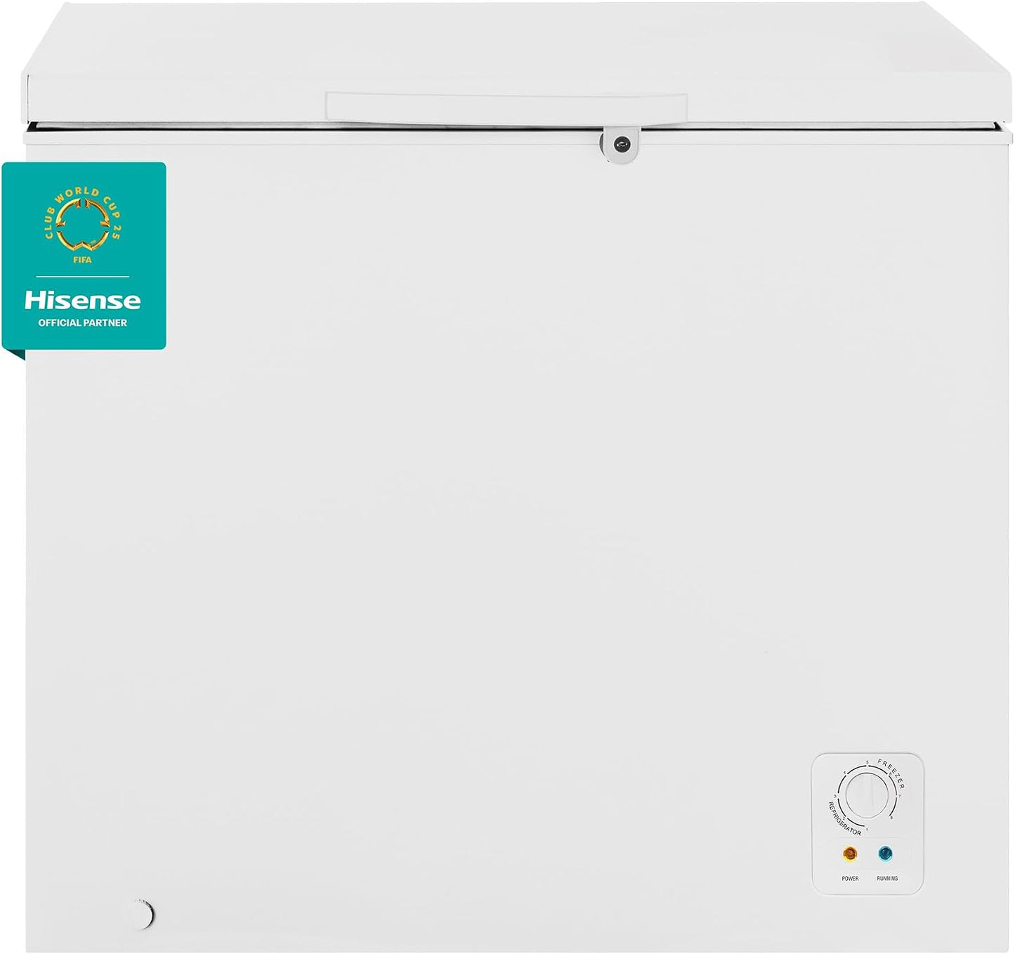 Hisense 136 Liter Chest Freezer Single Door White Model FC-19DT4SAW2 1 Year Full & 5 Years Compressor Warranty