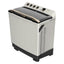 Toshiba Twin Tub Washer, 7kg Washing Capacity, 4.6kg Drying Capacity, VH-H80WB - White/Grey