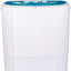 Wansa Gold Twin Tub Washing Machine, 3Kg Washing Capacity, 2kg Drying Capacity, WGTT-30T3WHTC.13 - White/Blue