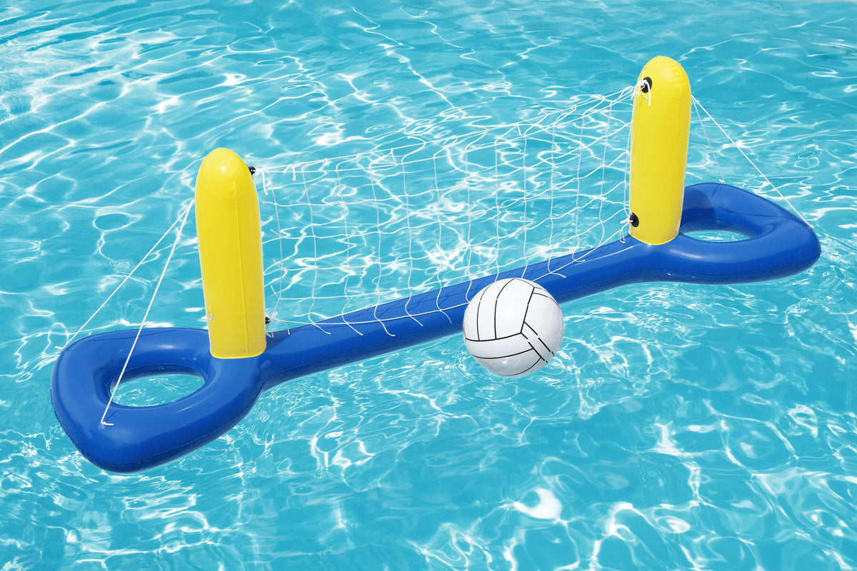 Bestway 2.44M X 64Cm Volleyball Set (Contents:One Volleyball Set, Repair Patch) Age 3+