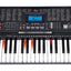 Wansa 61 Keys Musical Keyboard, KL-91M - Black