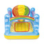 Bestway 1.75m x 1.73m x 1.37m jumpin' balloon bouncer (contents:1 bouncer,3 inflatable ring,repair patch,4 foot pins) age 3+