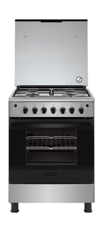 Frigidaire 4 Burners Gas Cooker, 60X60cm, FNGJ60JGUC - Stainless Steel