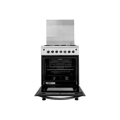 Frigidaire 4 Burners Gas Cooker, 60X60cm, FNGJ60JGUC - Stainless Steel