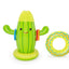 Bestway 1.05m x 60cm x 1.05m sweet & spiky cacti sprinkler (contents:one cacti,one swimming circle,three rings, heavy-duty repair patch) age 2+