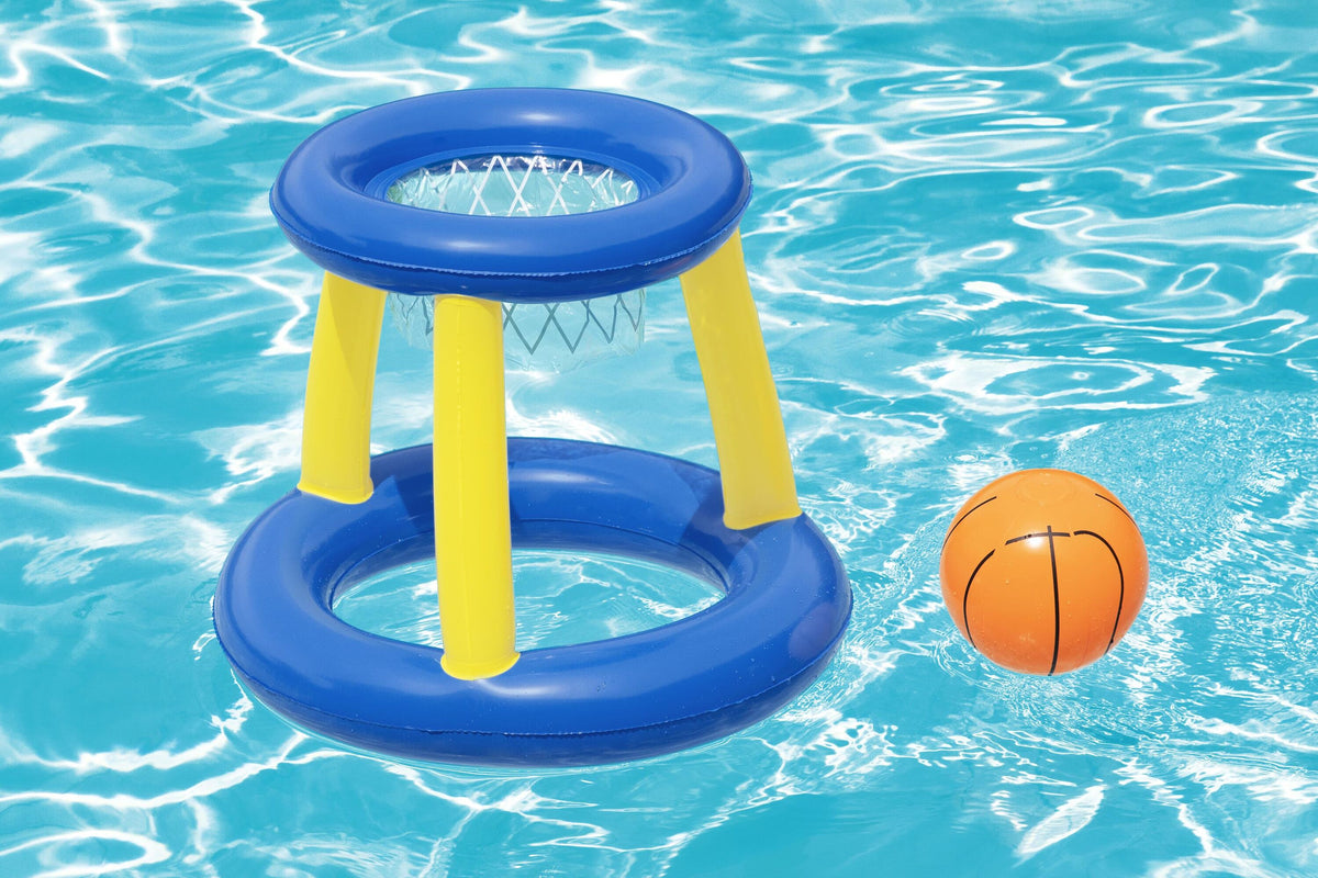 Bestway 61Cm Splash 'N' Hoop Water Game (Contents:One Game Center, One Ball) Age 3+