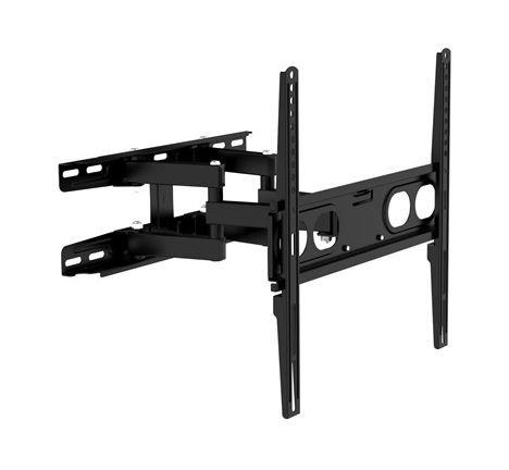 Wansa Full Motion Wall Bracket For 26 to 55-inch TV's (PSW653) - Black