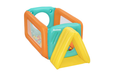 Bestway 1.78m x 91cm x 70cm tunneltopia ball pit (contents:1 ball pit, 25 play balls, repair patch) age 2+