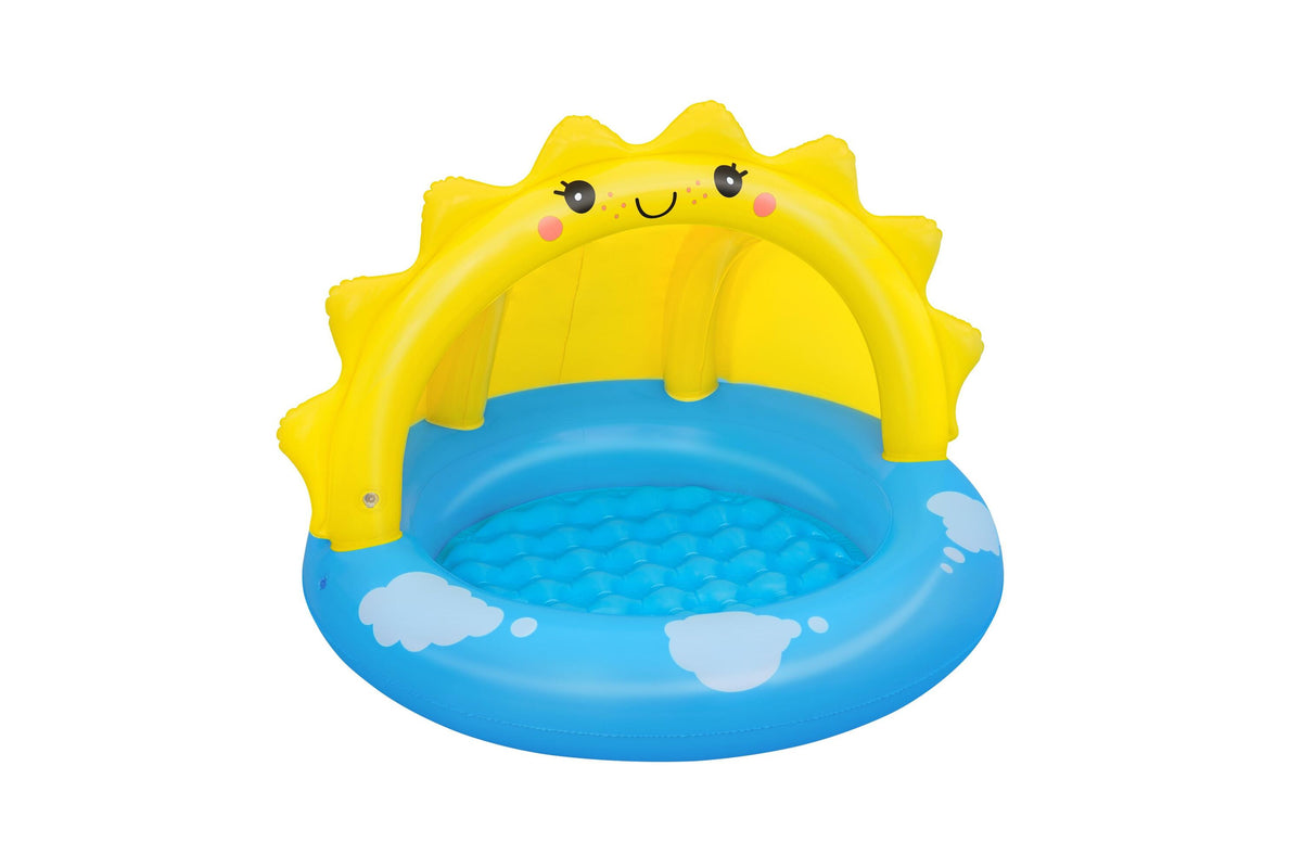 Bestway 1.01M X 97Cm X 71Cm Sunny Days Shaded Kiddie Pool (1 Pool, Repair Patch) Age 2+