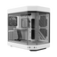 HYTE Y60 Dual Chamber Panoramic Tempered Glass ATX Case With 3 Fans - White