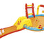 Bestway 4.35m x 2.13m x 1.17m lil' champ play center (one pool,one slide,six bowling pins,one basketball stand,two inflatable rings,4 play balls,repair patch.) age 2+