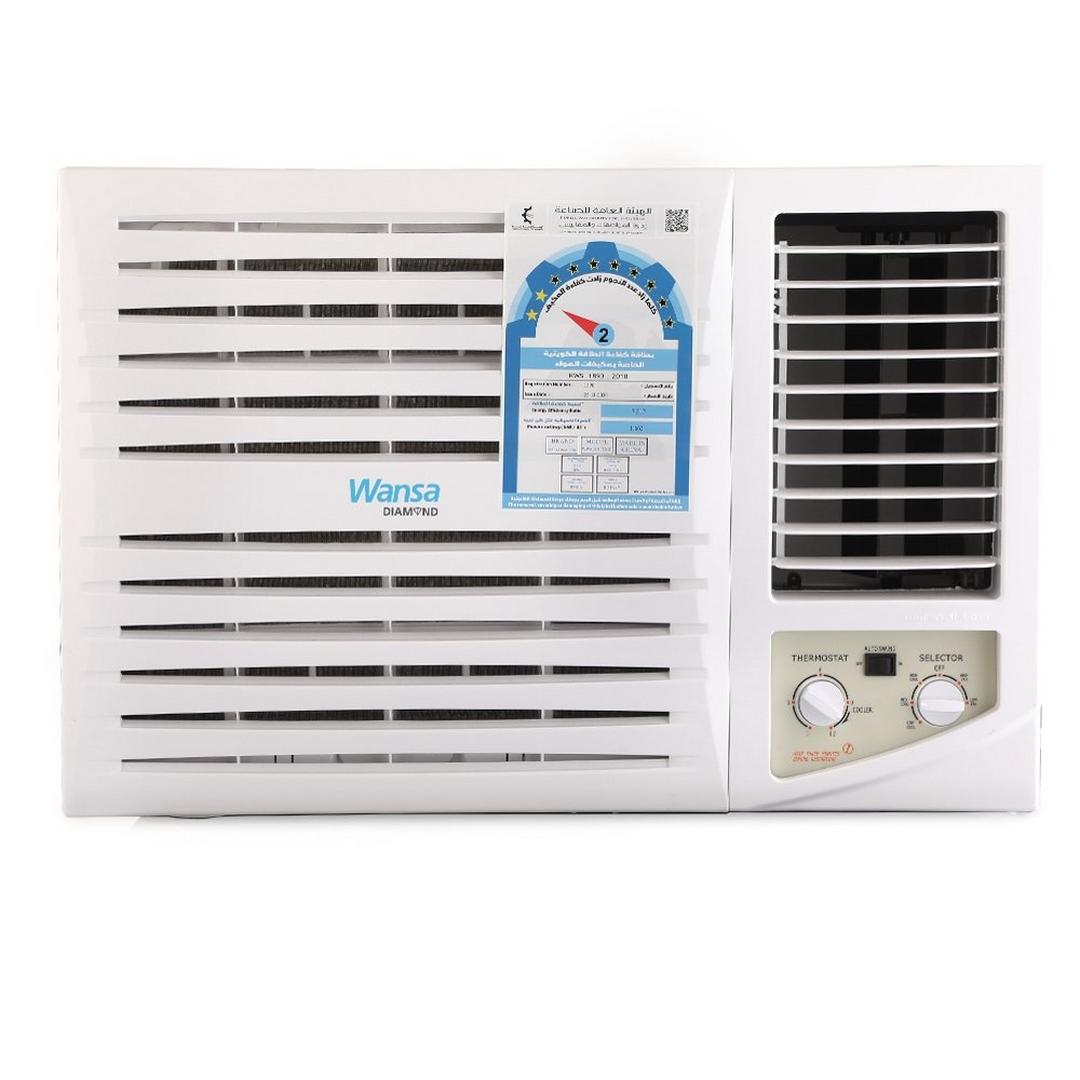 Wansa Diamond Window AC, 17700 BTU, Cooling Only (WWACC17CMD) - White