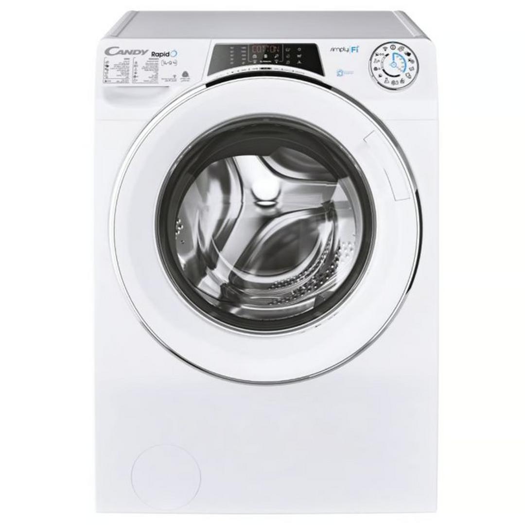Candy Front Load Washer 14KG 1400 RPM, Wifi + Bluetooth, (RO14146DWMC8-19)