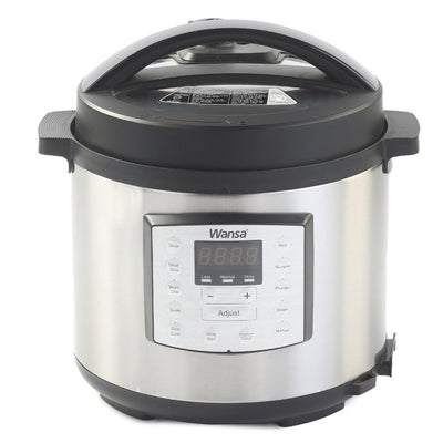 Wansa Pressure Cooker, 1000W, 6L, MY-CS6005WPB - Silver