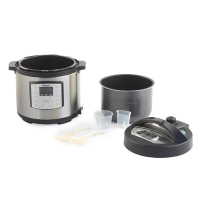 Wansa Pressure Cooker, 1000W, 6L, MY-CS6005WPB - Silver