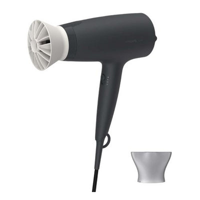 Philips Hair Dryer with Combination of Heat and Speed for Quick and Easy Styling, 1600W, 3 Heat Settings, BHD302/13 - Black