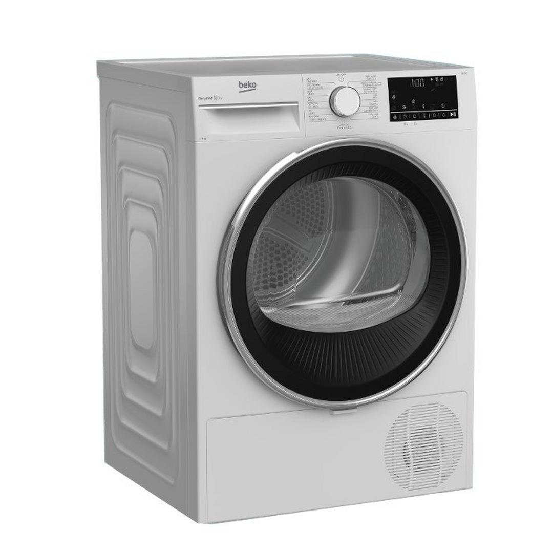 Beko Front Load Condenser Dryer, 9kg, DC9W - White