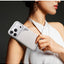 Levelo OPAL MagSafe Hybrid Armor Case For Apple iPhone 18 Pro Max - Silver