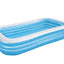 Bestway 3.05M X 1.83M X 56Cm Blue Rectangular Pool (Contents:1 Pool,Repair Patch) Age 6+