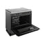 TOSHIBA 5 Burners Cooker Gas, 90X60cm, TBA-36LMG5G089KS - Grey