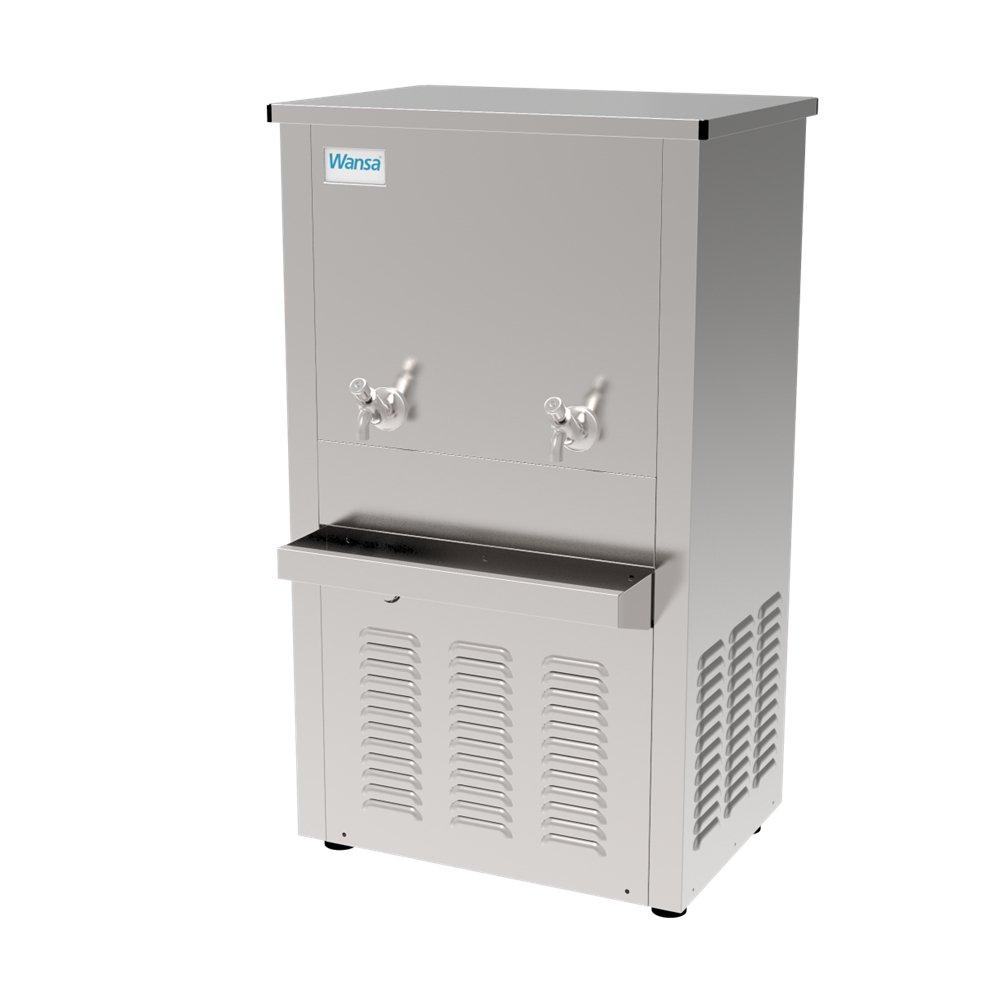 Water Cooler Floor Standing Closed, 98L - Stainless steel