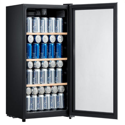 Wansa Beverage Cooler, 3.5CFT, WUSCO-99-GLC62 - Grey