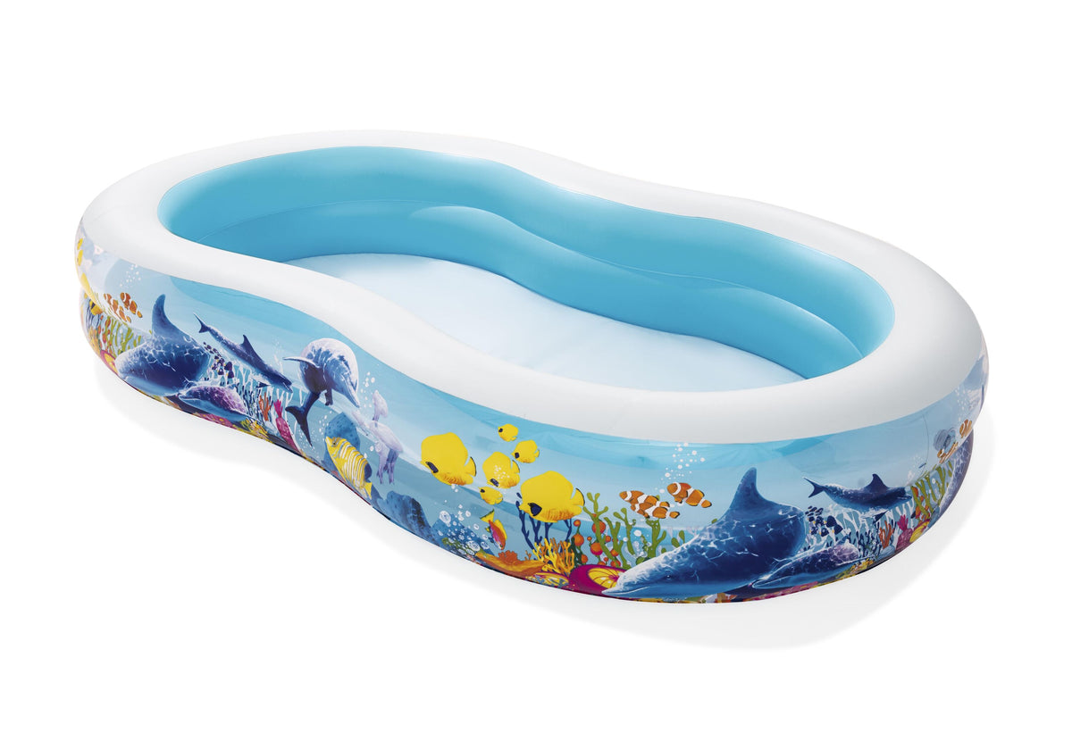 Bestway 2.62M X 1.57M X 46Cm Play Pool (Contents:1 Pool,Repair Patch) Age 3+