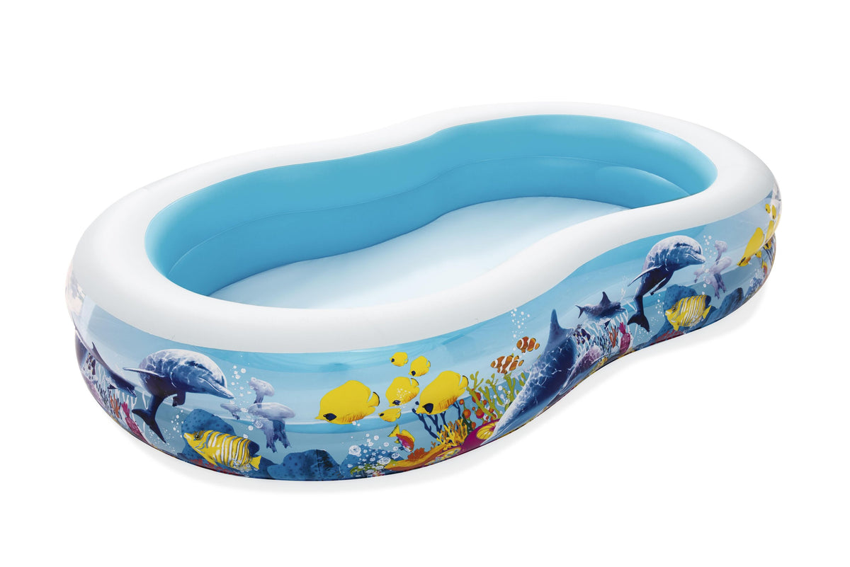 Bestway 2.62M X 1.57M X 46Cm Play Pool (Contents:1 Pool,Repair Patch) Age 3+