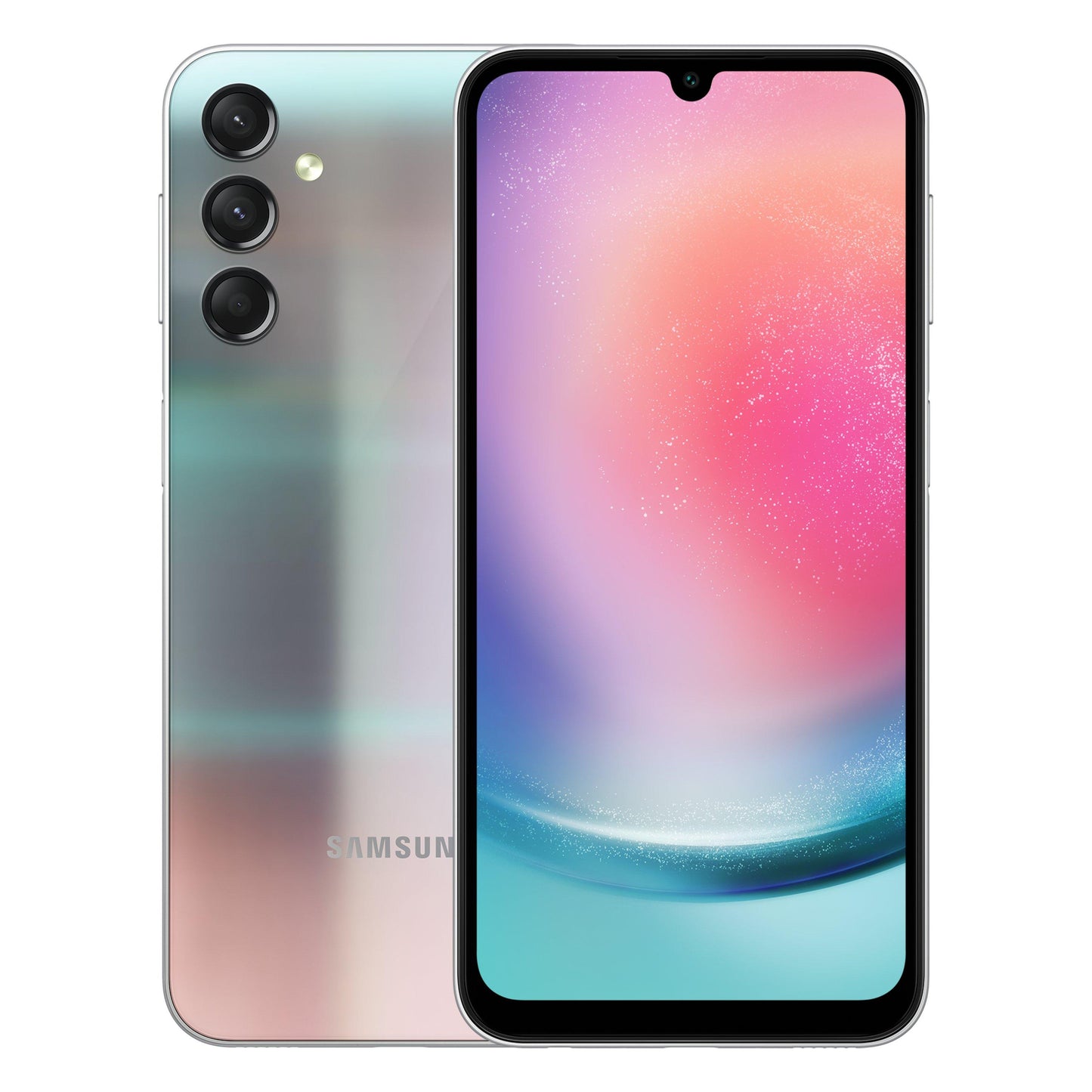 Samsung Galaxy A24 4G 8GB RAM 128GB Phone – Silver Mobiles & Tablets > Mobiles > Offer Zone