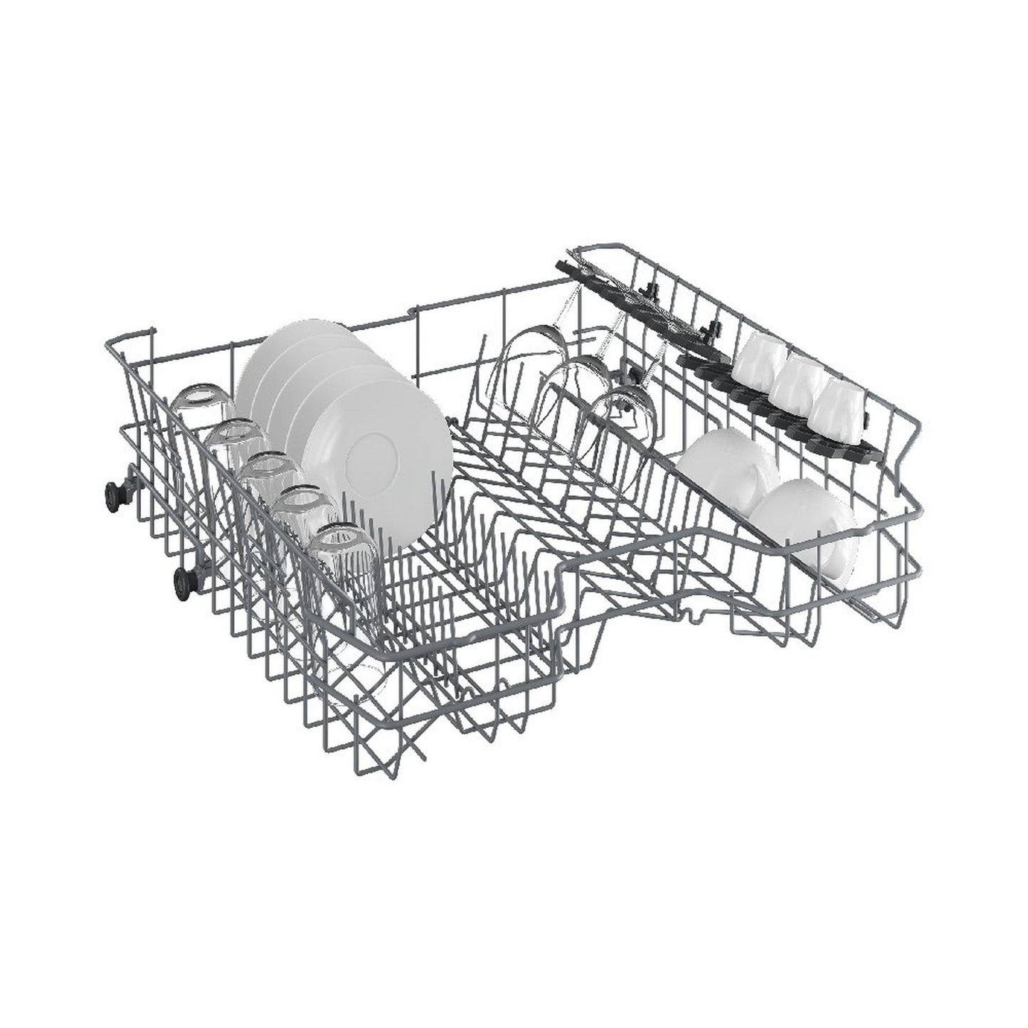 Beko Free-Standing Dishwasher, 5 Programs, 13 Settings, DVN05320W - White