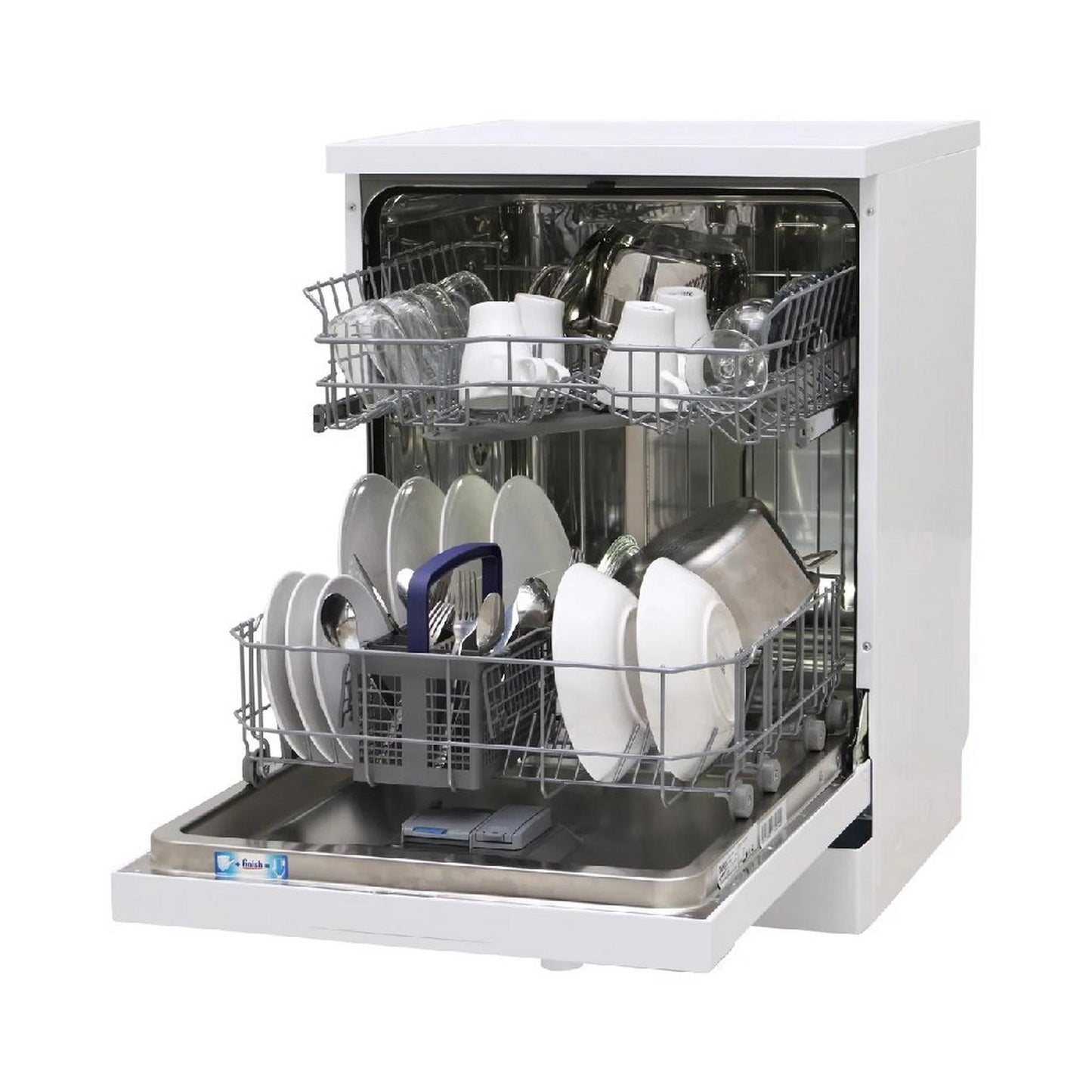 Beko Free-Standing Dishwasher, 5 Programs, 13 Settings, DVN05320W - White