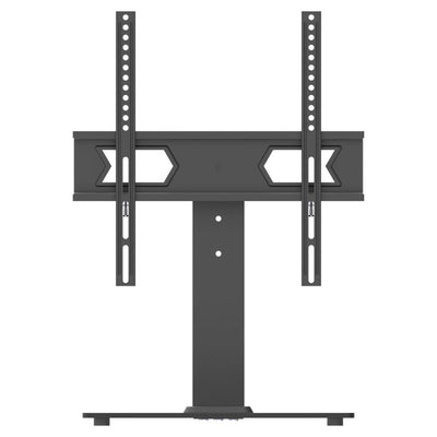 Wansa Glass Basement TV Stand, Fits 23 - 55 inches, 45kg Loading Capacity, STS02-44 - Black