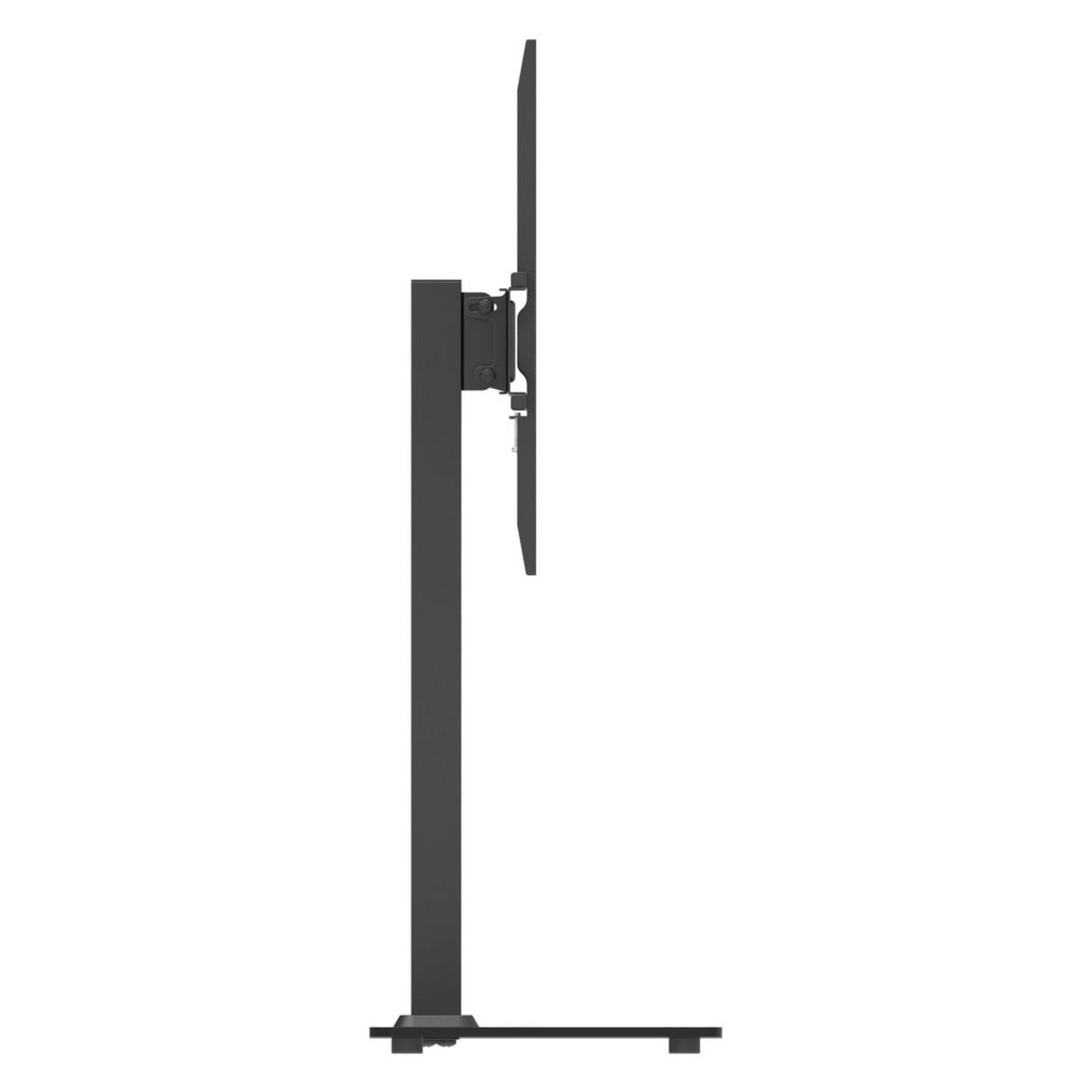 Wansa Glass Basement TV Stand, Fits 32- 65inches, 45kg Loading Capacity, STS02-64 - Black